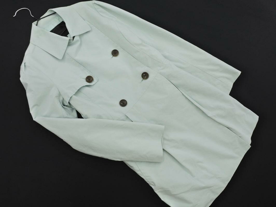 UNTITLED アンタイトル トレンチ コート size2/水色 ■◇ ☆ fac3 レディース【USED】【中古】【古着】【ブランド古着買取・販売ABJ】