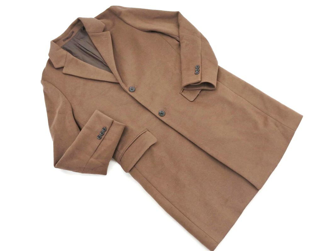green label relaxing グリーンレーベルリラクシング ユナイテッドアローズ ウール混 チェスター コート sizeS/茶 ◇■ ☆ fjc7 メンズ 裏地：あり（総裏地）　商品に目立つヨゴレなど無く、USEDとして良い状態です。 表記サイズ：S 実寸サイズ： 肩幅40cm身幅（脇下）53cm後ろ着丈（襟元より）89.5cm全長-袖丈61cm 茶 ★素材は画像にてご確認ください。（画像にない場合は基本的に不明となります） ネコポスについて： ネコポスOKとタイトルに記載されていない商品はネコポス対象外となっております。 →ネコポス・送料について ご注意： お品の状態に関しては個人差がありますので神経質な方はご遠慮ください。 写真の色はご覧のモニターにより実際の色や明るさ等と異なって見える場合があります。あらかじめご了承ください。 →ご注文に関してのご注意