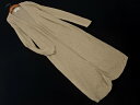 Ungrid アングリッド 綿麻 ロング カーディガン sizeF/ベージュ ■◇ ☆ fba3 レディース【USED】【中古】【古着】【ブランド古着買取・販売ABJ】(4)
