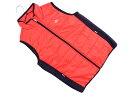 ellesse エレッセ 中綿ベスト sizeM/赤 ◇■ ☆ fbb0 レディース【USED】【中古】【古着】【ブランド古着買取・販売ABJ】