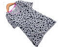 ネコポスOK SONIA RYKIEL ソニアリキエル ウール混 ダルメシアン柄 ニット セーター size40/グレー ◇■ ☆ eja2 レディース【USE...