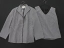 EMMAJAMES エマジェイムス 千鳥柄 ジャケット カットソー セット size13/白x黒 ■◇ ☆ fcc8 レディース【USED】【中古】【古着】【ブ...