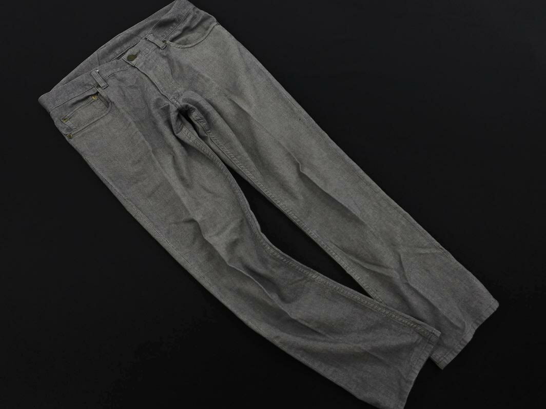 NICOLE ニコル テーパード パンツ size44/グレー ■■ ☆ fbb3 メンズ【USED】【中古】【古着】【ブランド古着買取・販売ABJ】