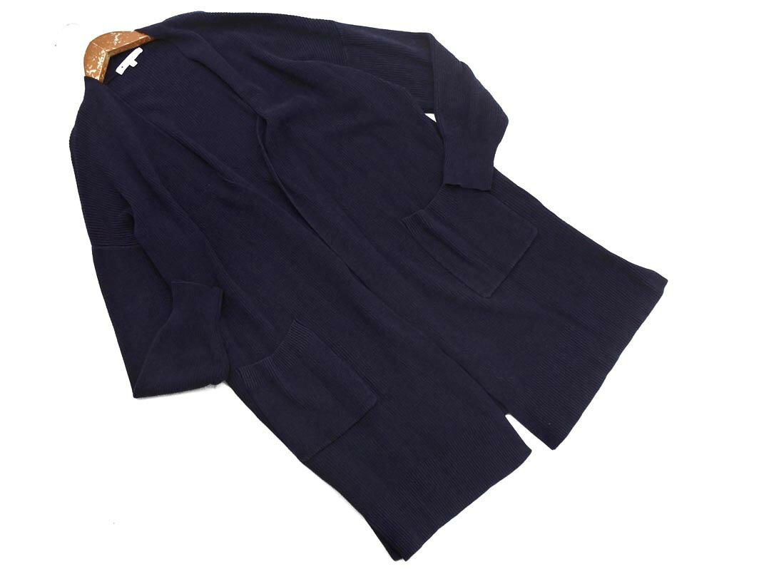 GLOBAL WORK グローバルワーク ロング カーディガン sizeS/紺 ■◇ ☆ gca5 レディース【USED】【中古】【古着】【ブランド古着買取・販売ABJ】 furugi-abj-11132616 ブランド古着ならABJ パッケージ画像