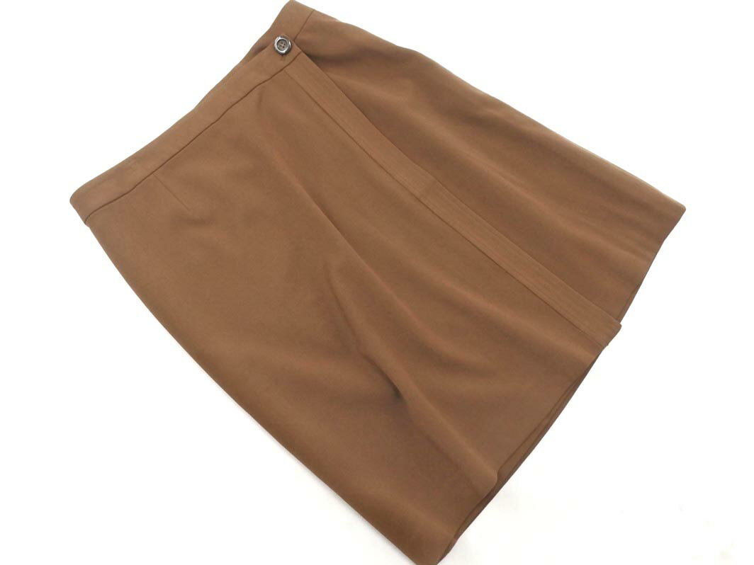 新品 Ed Hardy エドハーディー ラップ風 スカート sizePXL/茶 ■■ ☆ fka4 レディース【USED】【中古】【..