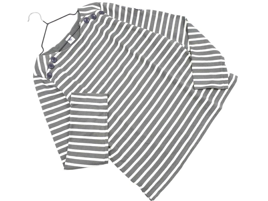 PETIT BATEAU プチバトー ボーダー カットソー sizeM/緑x白 ■◇ ☆ gfa5 レディース 商品に目立つヨゴレなど無く、USEDとして良い状態です。 表記サイズ：M 実寸サイズ： 肩幅34cm身幅（脇下）46cm後ろ着丈（襟元より）56cm全長-袖丈60cm 緑x白 ★素材は画像にてご確認ください。（画像にない場合は基本的に不明となります） ネコポスについて： ネコポスOKとタイトルに記載されていない商品はネコポス対象外となっております。 →ネコポス・送料について ご注意： お品の状態に関しては個人差がありますので神経質な方はご遠慮ください。 写真の色はご覧のモニターにより実際の色や明るさ等と異なって見える場合があります。あらかじめご了承ください。 →ご注文に関してのご注意