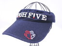 PEARLY GATES パーリーゲイツ Jack Bunny サンバイザー キャップ sizeFR/紺 ■◆ ☆ ffc4 レディース【USED】【中古】【古...