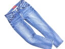 RED CARD レッドカード USED加工 テーパード デニムパンツ size24/紺 ■■ ☆ fhb1 レディース【USED】【中古】【古着】【ブランド古...