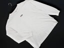 FILA フィラ ロゴ 刺繍 バックプリント 長袖 Tシャツ sizeM/白 ■◇ ☆ eia4 メンズ【USED】【中古】【古着】【ブランド古着買取・販売AB...