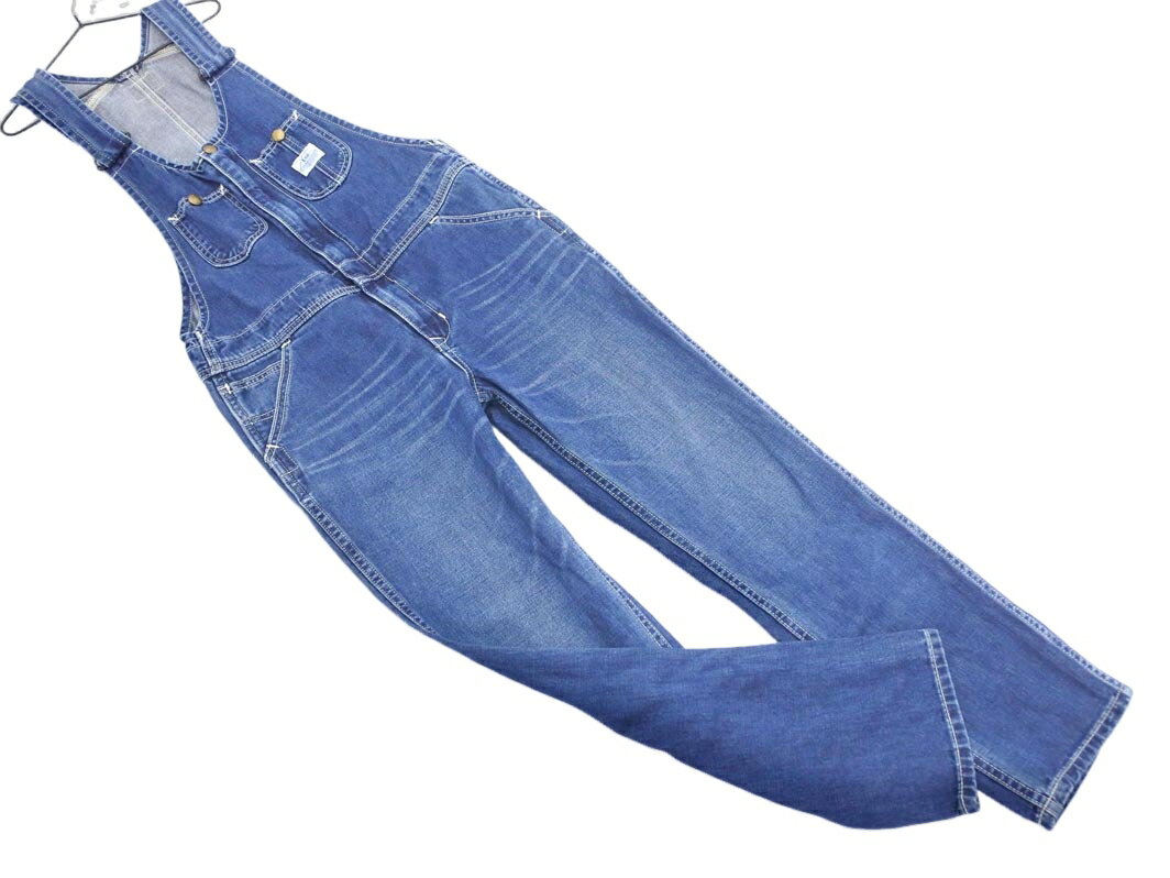 Lee リー デニム サロペット オーバーオール sizeS/インディゴ ■■ ☆ ffb6 レディース【USED】【中古】【古着】【ブランド古着買取・販売ABJ】