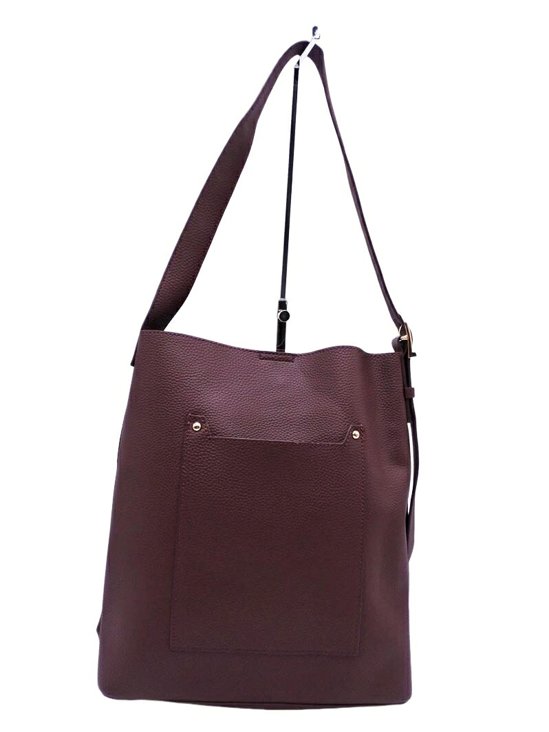 Rope Picnic ロペピクニック フェイクレザー マグネットボタン セミショルダー バッグ ボルドー ■■ ☆ gga9 レディース【USED】【中古】【古着】【ブランド古着買取・販売ABJ】 furugi-abj-11200442 ブランド古着ならABJ パッケージ画像