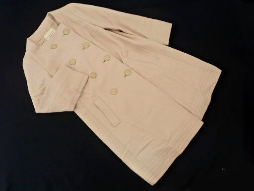 STRAWBERRY-FIELDS ストロベリーフィールズ ウール混 コート アイボリー ◇■ ☆ eia9 レディース【USED】【中古】【古着】【ブランド古着買取・販売ABJ】 STRAWBERRY-FIELDS ストロベリーフィールズ ウール混 コート アイボリー ◇■ ☆ eia9 レディース【USED】【中古】【古着】【ブランド古着買取・販売ABJ】