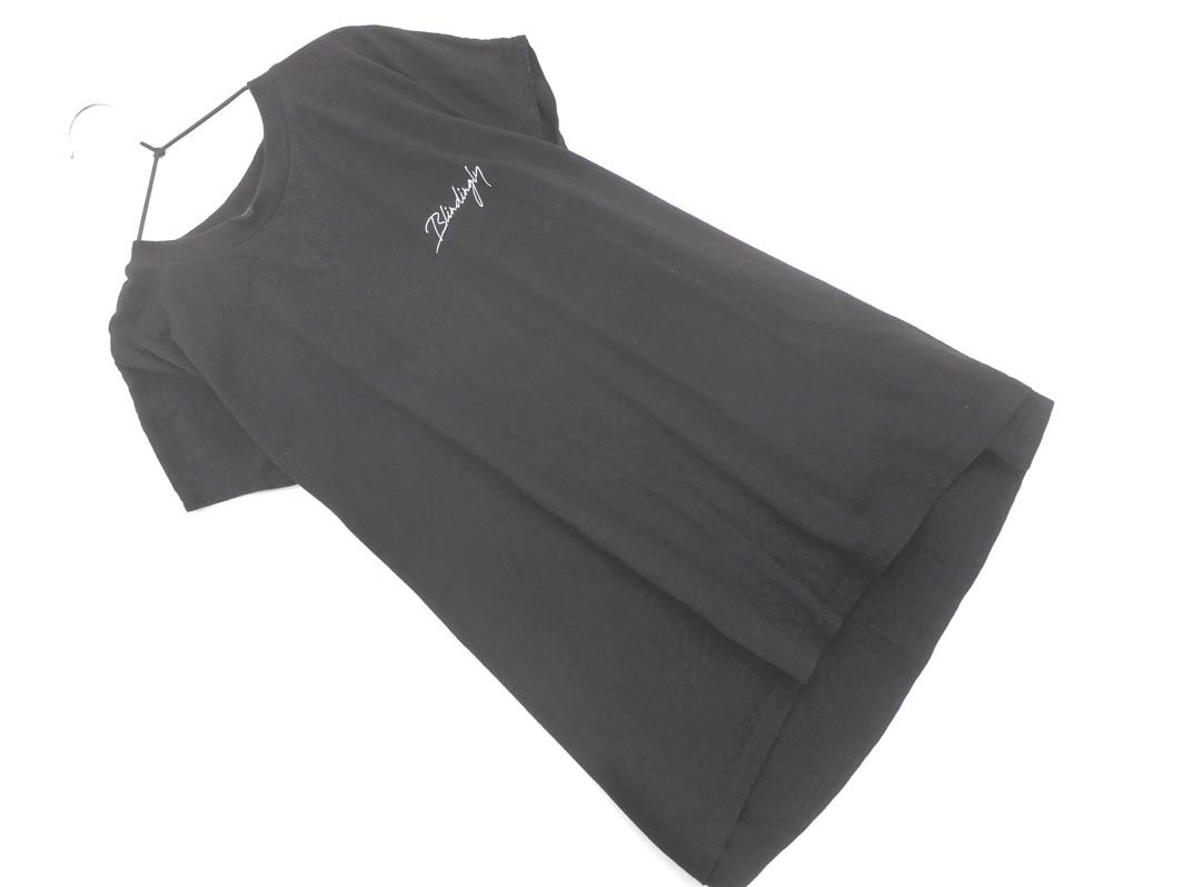 ネコポスOK GLOBAL WORK グローバルワーク カットソー sizeM/黒 ■◆ ☆ eia3 レディース【USED】【中古】【古着】【ブランド古着買取・販売ABJ】