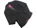 ANNA SUI アナスイ DOLLY GIRL テーラード ジャケット size1/黒 ■◇ ☆ fda4 レディース【USED】【中古】【古着】【ブランド古...