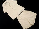 AS KNOW AS アズノゥアズ リネン混 ジャケット ショートパンツ セットアップ sizeF/生成 ■◆ ☆ fdc1 レディース【USED】【中古】【古...