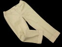 QUEENS COURT クイーンズコート クロップド パンツ size0/ベージュ ■◇ ☆ fdc1 レディース【USED】【中古】【古着】【ブランド古着買...