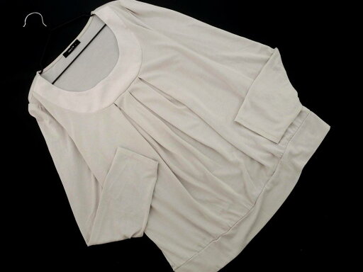 ネコポスOK COMME CA ISM コムサイズム 切替 タック カットソー sizeL/ライトグレー ■◇ ☆ ekc9 レディース【USED】【中古】【古着】【ブランド古着買取・販売ABJ】 ネコポスOK COMME CA ISM コムサイズム 切替 タック カットソー sizeL/ライトグレー ■◇ ☆ ekc9 レディース【USED】【中古】【古着】【ブランド古着買取・販売ABJ】