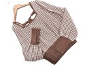 GRL グレイル 千鳥柄 リボン ニット セーター sizeL/茶 ◇■ ☆ eja4 レディース【USED】【中古】【古着】【ブランド古着買取・販売ABJ】(4)