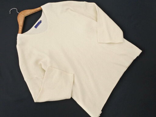 SEVENDAYS=SUNDAY セブンデイズサンデイ ニット カットソー sizeL/アイボリー ■◇ ☆ fbc7 レディース【USED】【中古】【古着】【ブランド古着買取・販売ABJ】 SEVENDAYS=SUNDAY セブンデイズサンデイ ニット カットソー sizeL/アイボリー ■◇ ☆ fbc7 レディース【USED】【中古】【古着】【ブランド古着買取・販売ABJ】