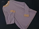 Discoat ディスコート ボーダー ロングスリーブ Tシャツ sizeM/ベージュx青 ◇■ ☆ fbc6 レディース【USED】【中古】【古着】【ブランド...