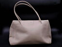 agnes b アニエスベー レザー ボストン バッグ ベージュ ■■ ☆ fbc7 レディース【USED】【中古】【古着】【ブランド古着買取・販売ABJ】