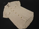 ネコポスOK INGNI イング リネン混 チュニック ブラウス シャツ sizeM/ベージュ ■◆ ☆ fec8 レディース【USED】【中古】【古着】【ブランド古着買取・販売ABJ】(4)