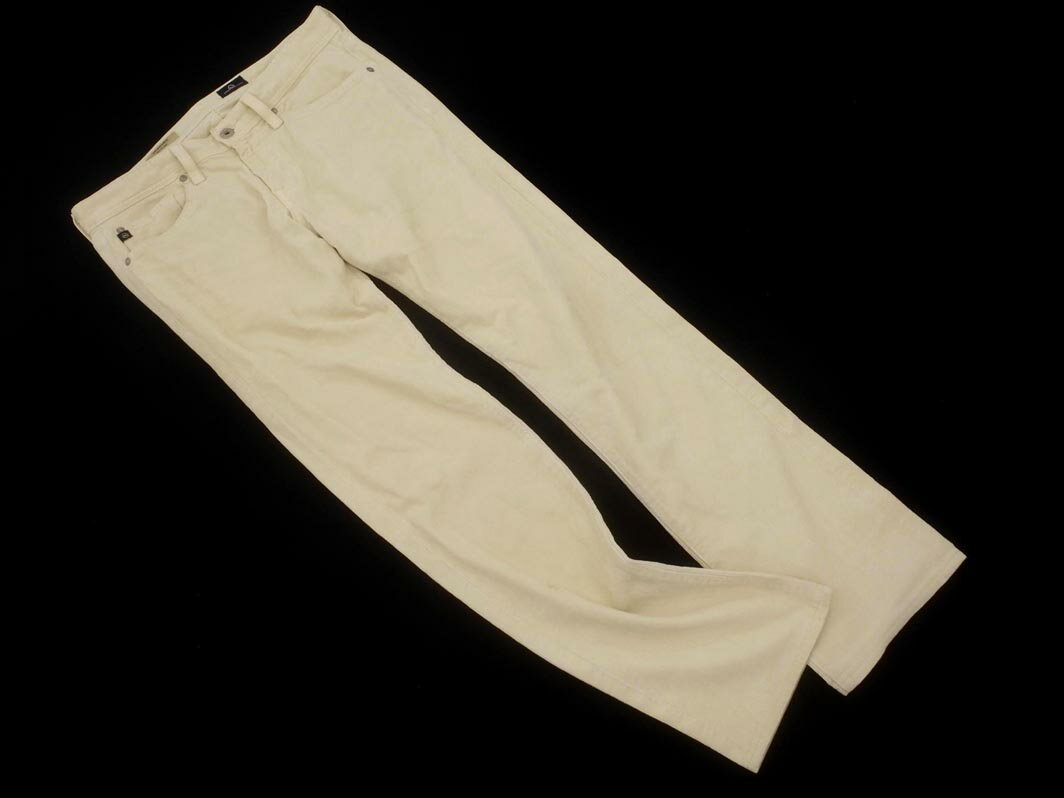 ADRIANO GOLDSCHMIED アドリアーノゴールドシュミット コーデュロイ テーパード パンツ size30/アイボ..