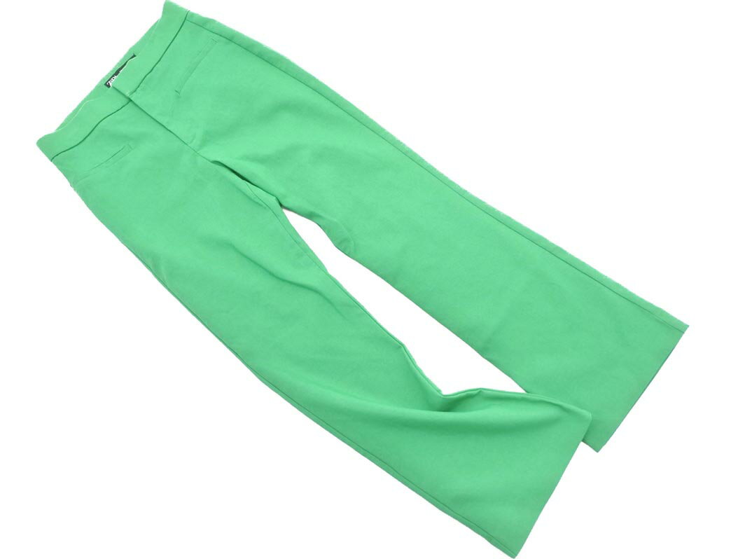 ZARA ザラ フレア パンツ sizeXS/緑 ■■ ☆ ffc4 レディース【USED】【中古】【古着】【ブランド古着買取・販売ABJ】(4)