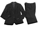 COMME CA ISM コムサイズム ウール100% セットアップ ジャケット パンツ スーツ sizeS/黒 ■■ ☆ fga1 レディース【USED】【中...