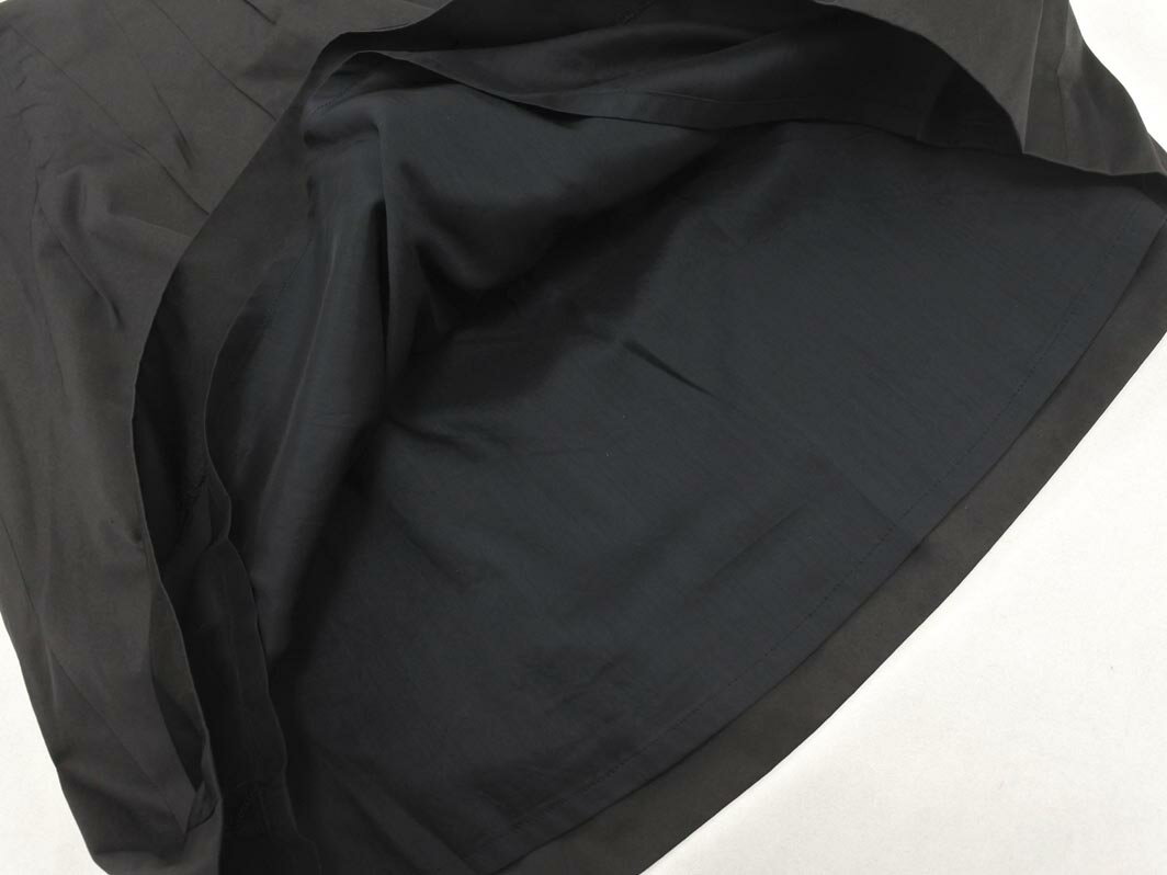 ANTEPRIMA アンテプリマ Aライン 台形 スカート size38/黒 ■■ ☆ fdd0 レディース【USED】【中古】【古着】【ブランド古着買取・販売ABJ】