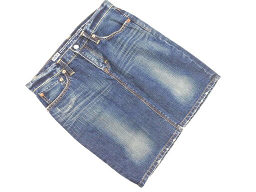 EDWIN エドウィン USED加工 デニムスカート sizeM/青 ■■ ☆ fdb4 レディース【USED】【中古】【古着】【ブランド古着買取・販売ABJ】 EDWIN エドウィン USED加工 デニムスカート sizeM/青 ■■ ☆ fdb4 レディース【USED】【中古】【古着】【ブランド古着買取・販売ABJ】