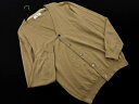 NOLLEY'S ノーリーズ ウール100% Vネック カーディガン sizeL/ベージュ ◇■ ☆ ekc9 メンズ【USED】【中古】【古着】【ブ...