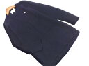 arnold palmer アーノルドパーマー ウール100% ロゴ 刺繍 ロング ニット セーター size2/紺 ◇■ ☆ fbb8 レディース【USED】...