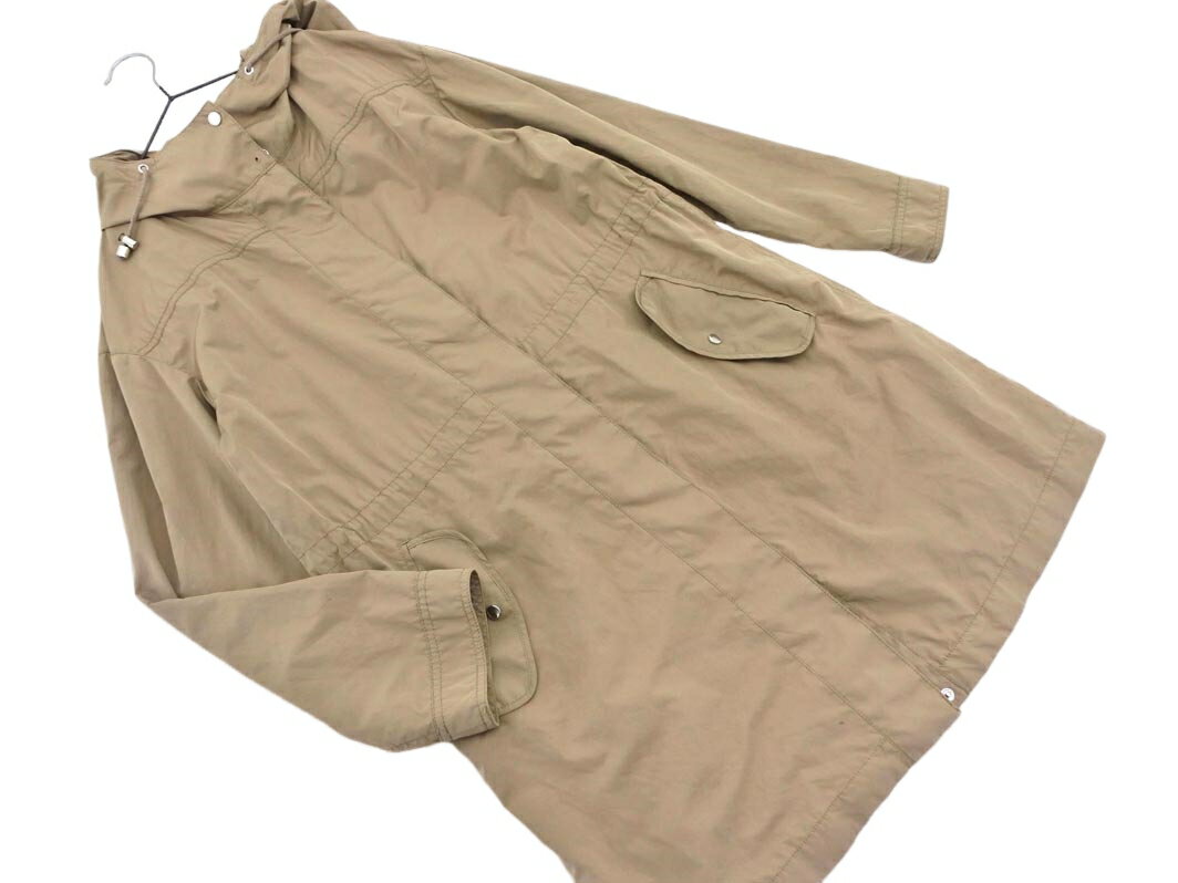 ELLE エル マウンテンパーカー ジャケット size38/ベージュ ■◇ ☆ fcb2 レディース【USED】【中古】【古着】【ブランド古着買取・販売ABJ】