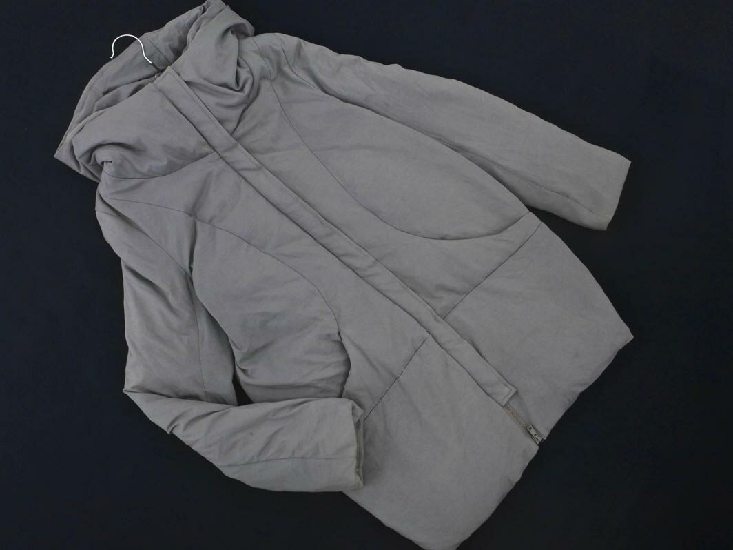 SLY スライ 中綿 フーディ コート size1/グレー ◇■ ☆ elc3 レディース【USED】【中古】【古着】【ブランド古着買取・販売ABJ】
