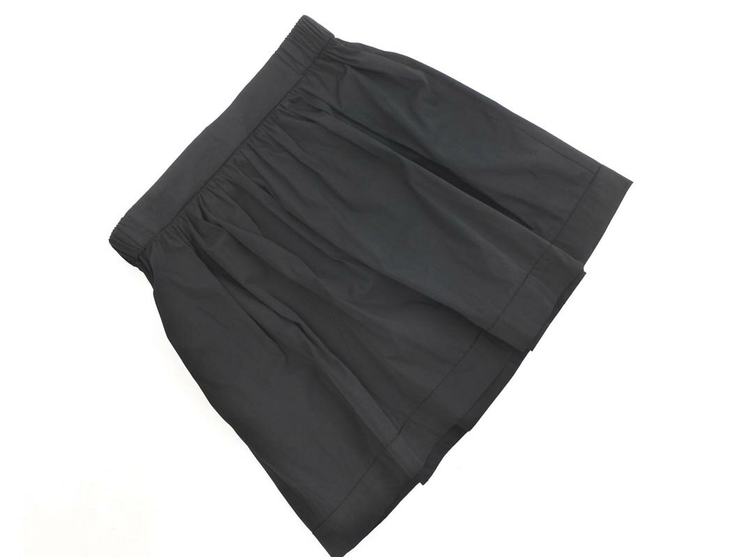 Liesse リエス Aライン 台形 スカート 黒 ■■ ☆ fcb2 レディース【USED】【中古】【古着】【ブランド古着買取・販売ABJ】