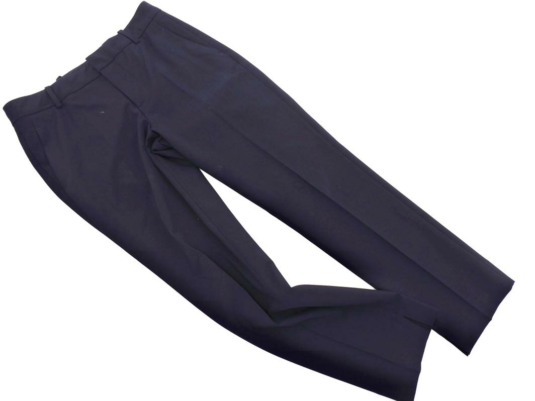 ネコポスOK ZARA WOMAN ザラ ウーマン テーパード パンツ sizeS/紺 ■■ ☆ ffb0 レディース【USED】【中古】【古着】【ブランド古着買取・販売ABJ】