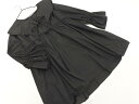 Discoat ディスコート ベルスリーブ ビッグカラー ブラウス シャツ sizeM/黒 ■◇ ☆ fdd0 レディース【USED】【中古】【古着】【ブランド...