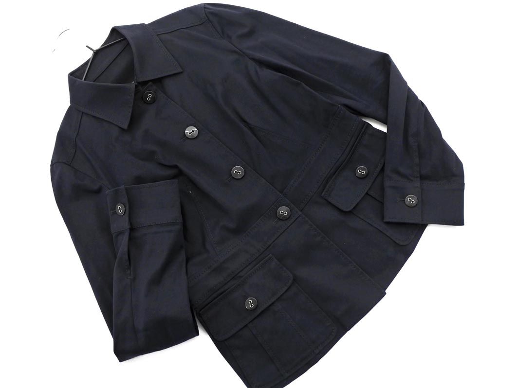 自由区 ジャケット size38/濃紺 ■◇ ☆ eha1 レディース【USED】【中古】【古着】【ブランド古着買取・販売ABJ】