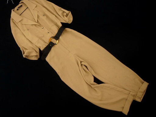ZARA ザラ サファリ オールインワン sizeS/ベージュ ■◆ ☆ ffa3 レディース【USED】【中古】【古着】【ブランド古着買取・販売ABJ】 ZARA ザラ サファリ オールインワン sizeS/ベージュ ■◆ ☆ ffa3 レディース【USED】【中古】【古着】【ブランド古着買取・販売ABJ】