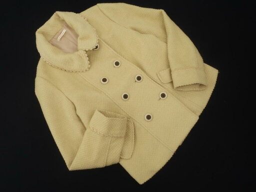 axes femme アクシーズファム ダブルボタン ジャケット sizeM/アイボリー ◇■ ☆ fcb1 レディース【USED】【中古】【古着】【ブランド古着買取・販売ABJ】 axes femme アクシーズファム ダブルボタン ジャケット sizeM/アイボリー ◇■ ☆ fcb1 レディース【USED】【中古】【古着】【ブランド古着買取・販売ABJ】
