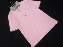MONSIEUR NICOLE ムッシュニコル 切替 リブ ポロシャツ size50/ピンク ■◆ ☆ fgb7 メンズ【USED】【中古】【古着】【ブランド古...