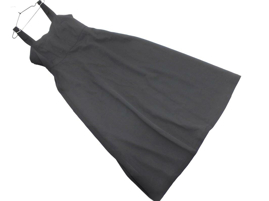 Discoat ディスコート Aライン ジャンパー スカート sizeF/黒 ■■ ☆ ffb7 レディース【USED】【中古】【古着】【ブランド古着買取・販売...