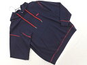FILA フィラ ロゴ 刺繍 プルオーバー パーカー sizeM/紺 ■◇ ☆ fdb4 メンズ【USED】【中古】【古着】【ブランド古着買取・販売ABJ】