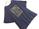 JaVa ジャバ クラシカルエルフ 刺繍 ワイド幅 カットソー sizeL/紺 ■◆ ☆ fdd0 レディース【USED】【中古】【古着】【ブランド古着買取・販売ABJ】(4)
