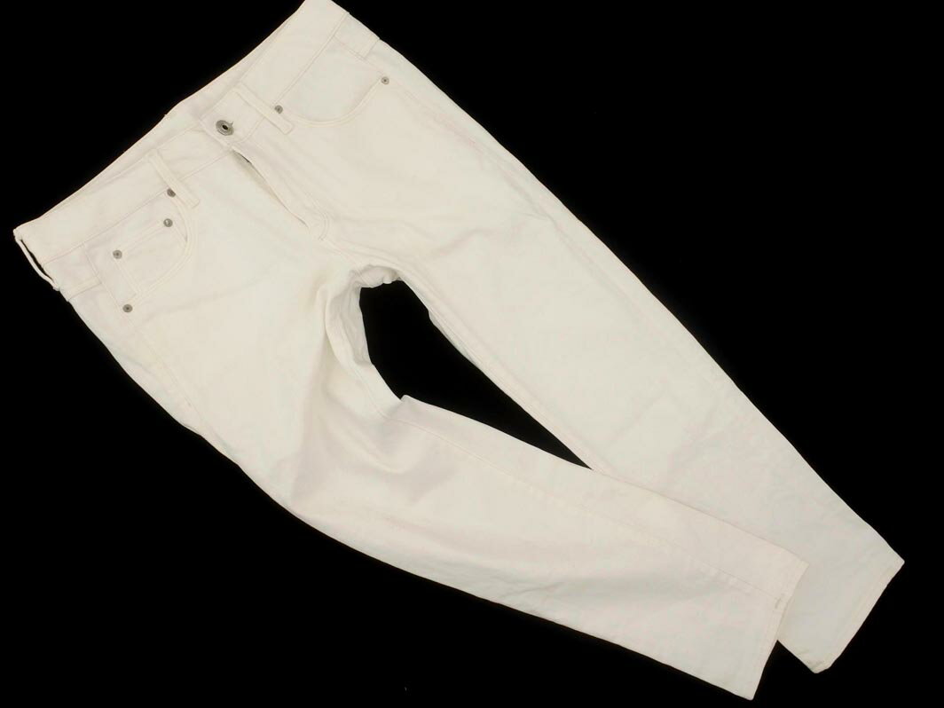 G-STAR RAW ジースターロゥ テーパード デニムパンツ size23/白 ■■ ☆ fcb0 レディース【USED】【中古】【古着】【ブランド古着買取・販売ABJ】