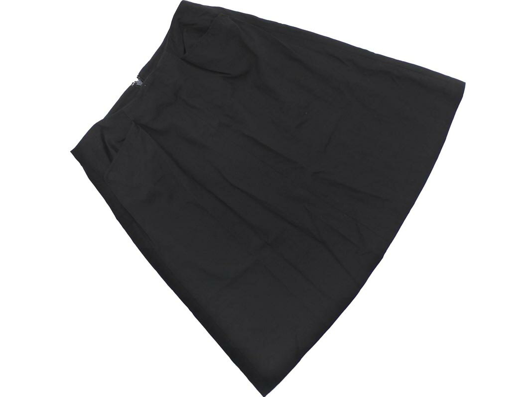 theory セオリー Aライン 台形 スカート size0/黒 ■◇ ☆ fcb0 レディース【USED】【中古】【古着】【ブランド古着買取・販売ABJ】