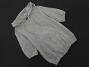 STUSSY ステューシー 半袖 ジップアップ パーカー sizeS/グレー ■◆ ☆ fdd0 レディース【USED】【中古】【古着】【ブランド古着買取・販売...