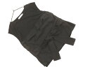 AZUL basic アズールバイマウジー ウエストリボン ノースリーブ カットソー sizeS/黒 ■◆ ☆ fga9 レディース【USED】【中古】【古着】【ブランド古着買取・販売ABJ】(4)