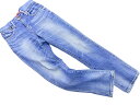 RED CARD レッドカード USED加工 スキニー デニムパンツ size22/紺 ■■ ☆ fec7 レディース【USED】【中古】【古着】【ブランド古着...